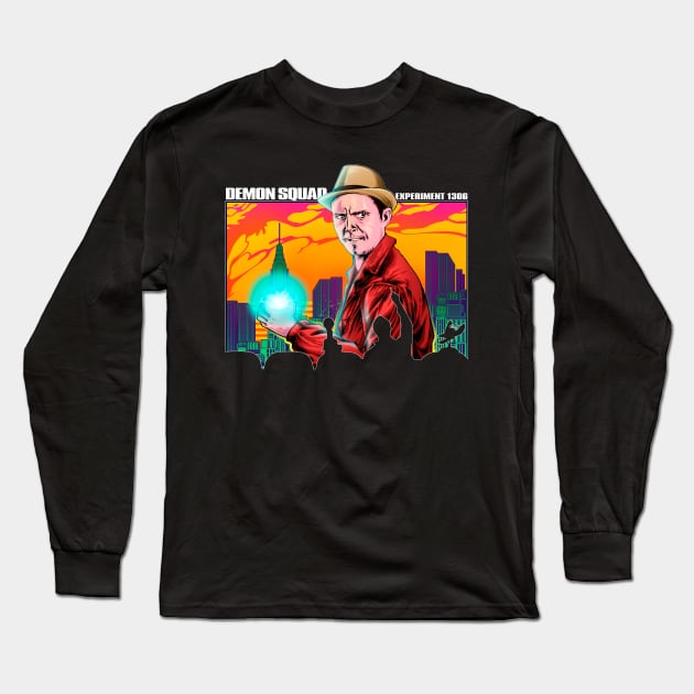 Mystery Science Theater 3000: Demon Squad Long Sleeve T-Shirt by Fighting Owl Films 